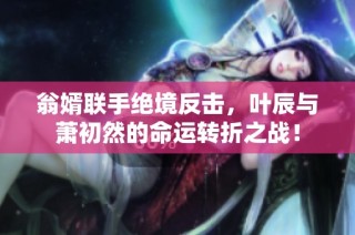 翁婿联手绝境反击，叶辰与萧初然的命运转折之战！