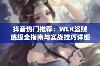 抖音热门推荐：WLK盗贼练级全指南与实战技巧详细解析