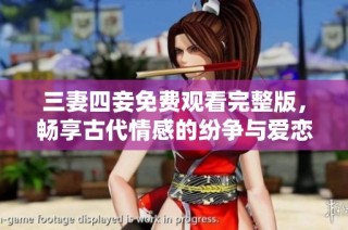 三妻四妾免费观看完整版，畅享古代情感的纷争与爱恋故事