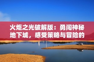 火炬之光破解版：勇闯神秘地下城，感受策略与冒险的极致结合