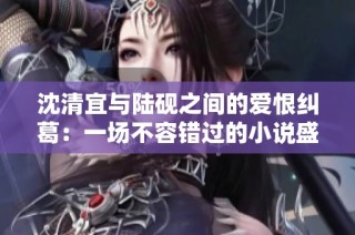 沈清宜与陆砚之间的爱恨纠葛：一场不容错过的小说盛宴