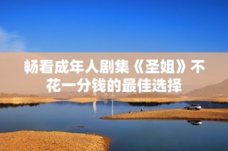 畅看成年人剧集《圣姐》不花一分钱的最佳选择