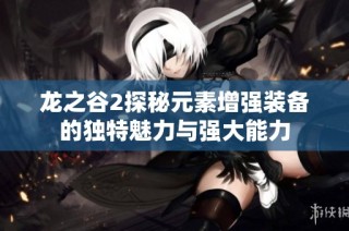 龙之谷2探秘元素增强装备的独特魅力与强大能力