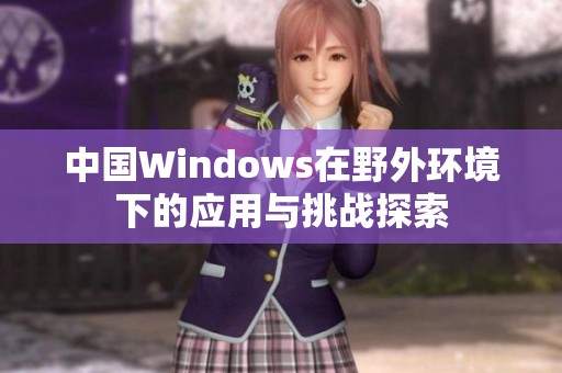 中国Windows在野外环境下的应用与挑战探索