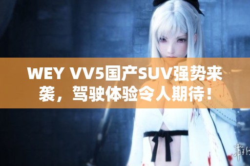 WEY VV5国产SUV强势来袭，驾驶体验令人期待！