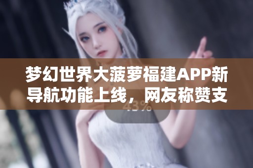 梦幻世界大菠萝福建APP新导航功能上线，网友称赞支持回放录制体验提升