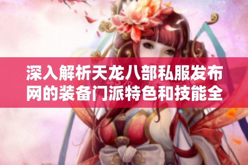 深入解析天龙八部私服发布网的装备门派特色和技能全解