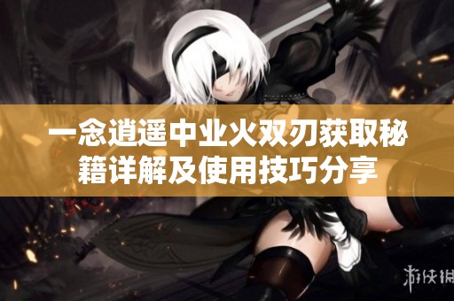 一念逍遥中业火双刃获取秘籍详解及使用技巧分享