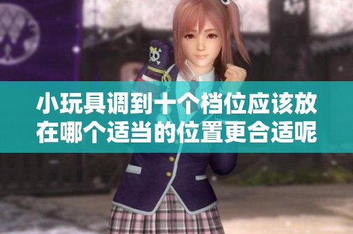 小玩具调到十个档位应该放在哪个适当的位置更合适呢