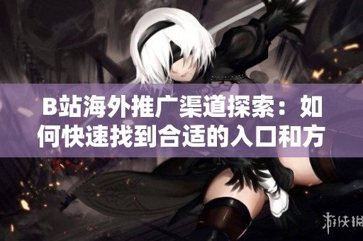 B站海外推广渠道探索：如何快速找到合适的入口和方法