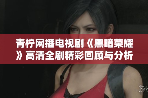 青柠网播电视剧《黑暗荣耀》高清全剧精彩回顾与分析