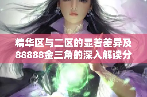 精华区与二区的显著差异及88888金三角的深入解读分析