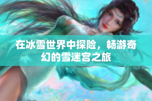 在冰雪世界中探险，畅游奇幻的雪迷宫之旅