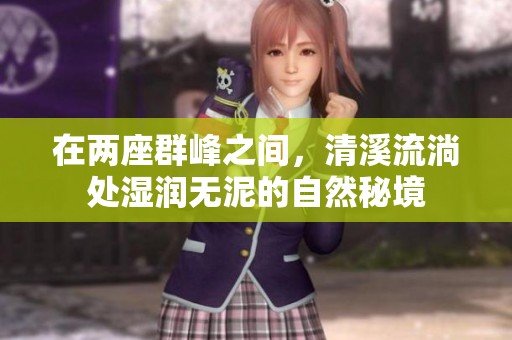 在两座群峰之间，清溪流淌处湿润无泥的自然秘境