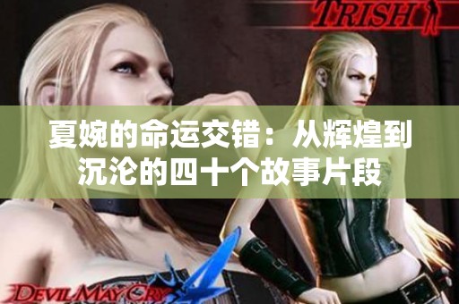 夏婉的命运交错：从辉煌到沉沦的四十个故事片段