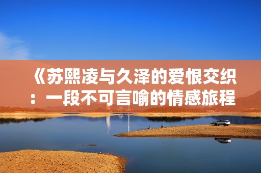 《苏熙凌与久泽的爱恨交织：一段不可言喻的情感旅程》