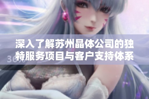 深入了解苏州晶体公司的独特服务项目与客户支持体系