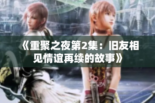 《重聚之夜第2集：旧友相见情谊再续的故事》