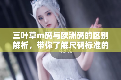 三叶草m码与欧洲码的区别解析，带你了解尺码标准的不同之处