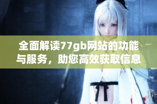全面解读77gb网站的功能与服务，助您高效获取信息资源