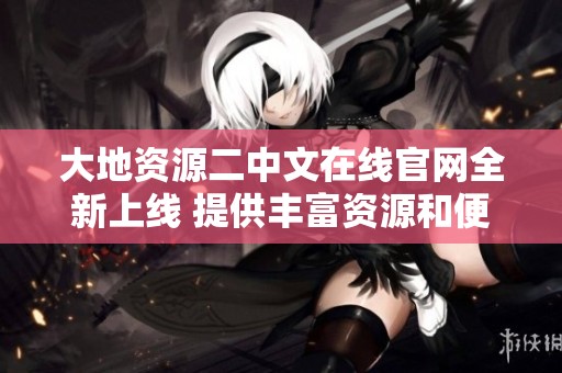 大地资源二中文在线官网全新上线 提供丰富资源和便捷服务