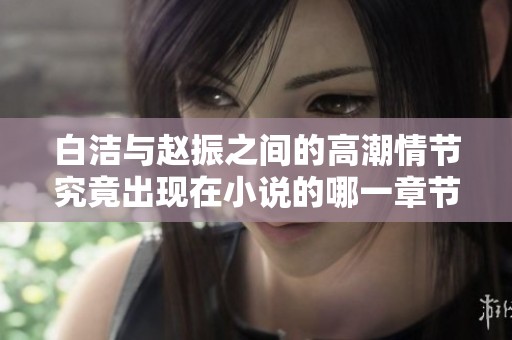 白洁与赵振之间的高潮情节究竟出现在小说的哪一章节中