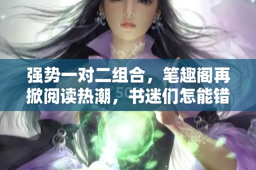 强势一对二组合，笔趣阁再掀阅读热潮，书迷们怎能错过