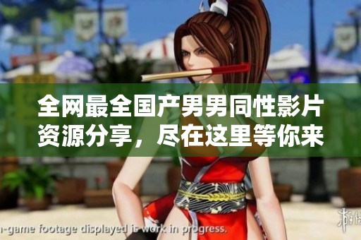 全网最全国产男男同性影片资源分享，尽在这里等你来探索
