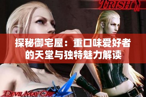 探秘御宅屋：重口味爱好者的天堂与独特魅力解读