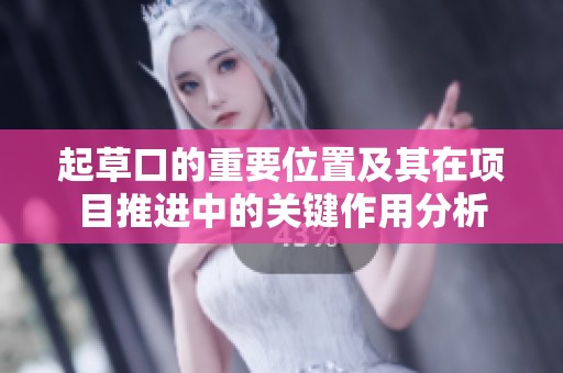 起草口的重要位置及其在项目推进中的关键作用分析