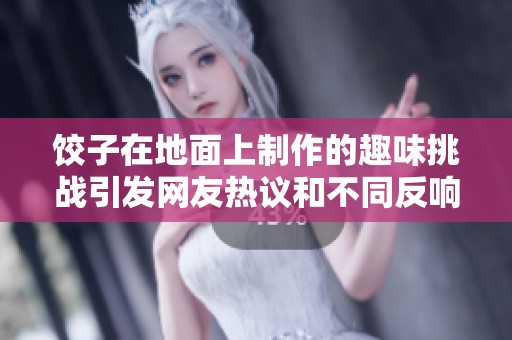 饺子在地面上制作的趣味挑战引发网友热议和不同反响