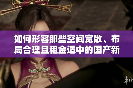 如何形容那些空间宽敞、布局合理且租金适中的国产新型房屋呢