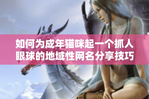 如何为成年猫咪起一个抓人眼球的地域性网名分享技巧与建议