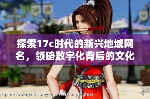 探索17c时代的新兴地域网名，领略数字化背后的文化魅力与变化