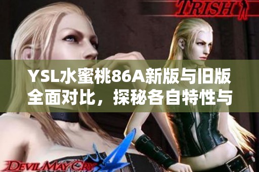 YSL水蜜桃86A新版与旧版全面对比，探秘各自特性与使用体验