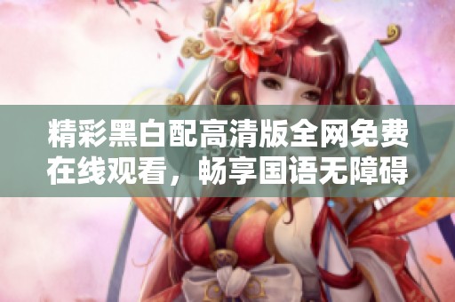 精彩黑白配高清版全网免费在线观看，畅享国语无障碍观影体验
