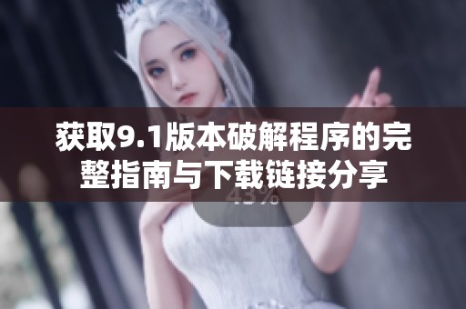获取9.1版本破解程序的完整指南与下载链接分享
