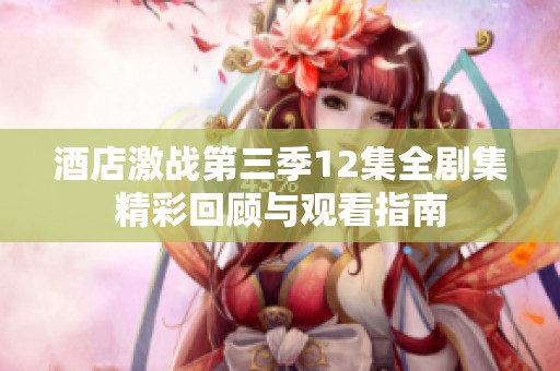 酒店激战第三季12集全剧集精彩回顾与观看指南
