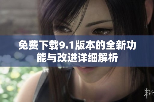 免费下载9.1版本的全新功能与改进详细解析