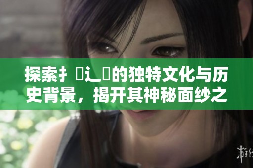 探索扌喿辶畐的独特文化与历史背景，揭开其神秘面纱之旅