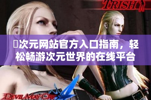 囧次元网站官方入口指南，轻松畅游次元世界的在线平台