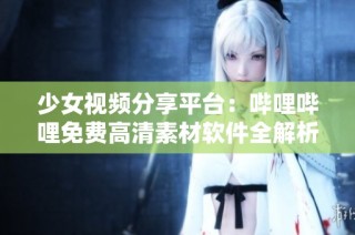 少女视频分享平台：哔哩哔哩免费高清素材软件全解析