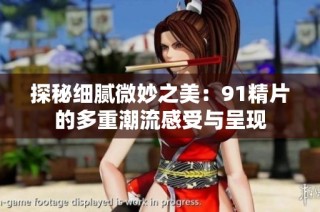 探秘细腻微妙之美：91精片的多重潮流感受与呈现