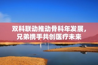 双科联动推动骨科年发展，兄弟携手共创医疗未来