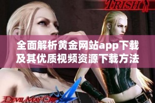 全面解析黄金网站app下载及其优质视频资源下载方法