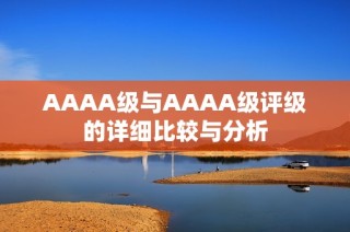 AAAA级与AAAA级评级的详细比较与分析