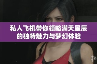 私人飞机带你领略满天星辰的独特魅力与梦幻体验