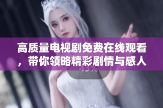 高质量电视剧免费在线观看，带你领略精彩剧情与感人故事