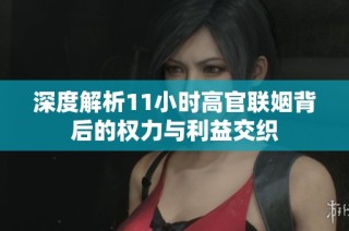 深度解析11小时高官联姻背后的权力与利益交织