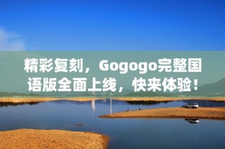 精彩复刻，Gogogo完整国语版全面上线，快来体验！